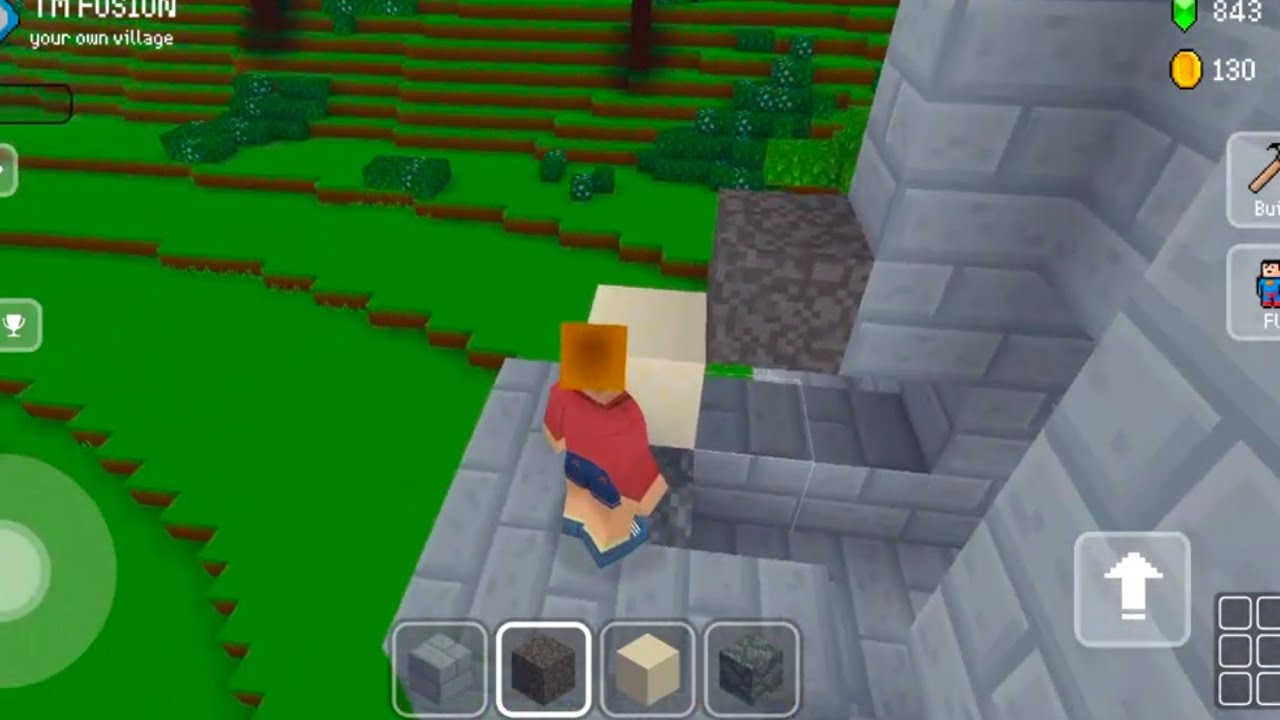 Block Craft House Decoration and more changes Gameplay Android