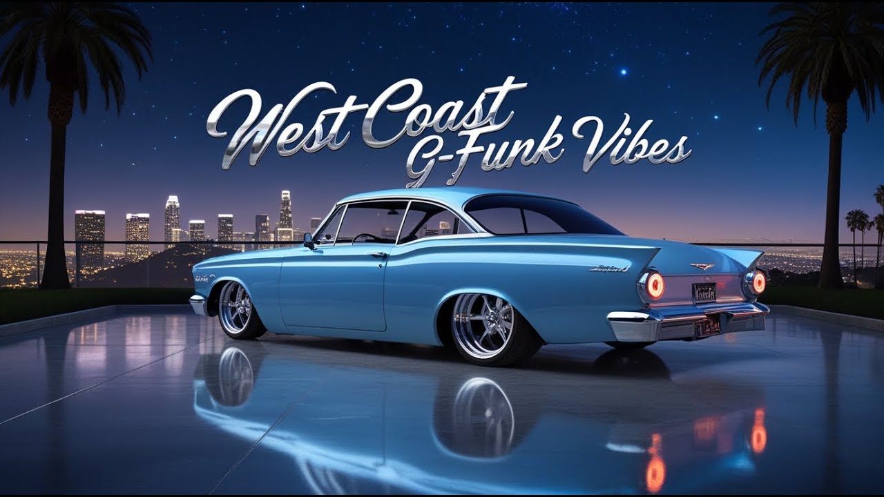 Late Night G-Funk Ride 🖤 Slow Cruising Through Neon City Lights