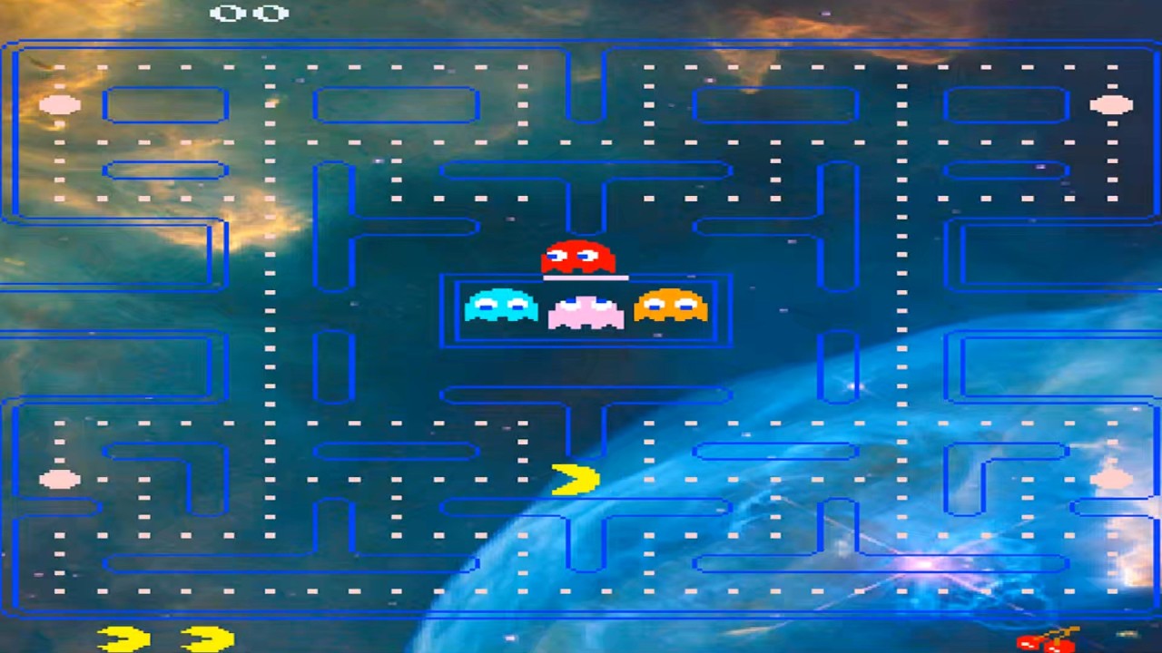 PacMan In Space Classic Arduino By gionotfake SCRATCH ONLINE PAC MAN PACMAN BROWSER HACK CLONE MIT E