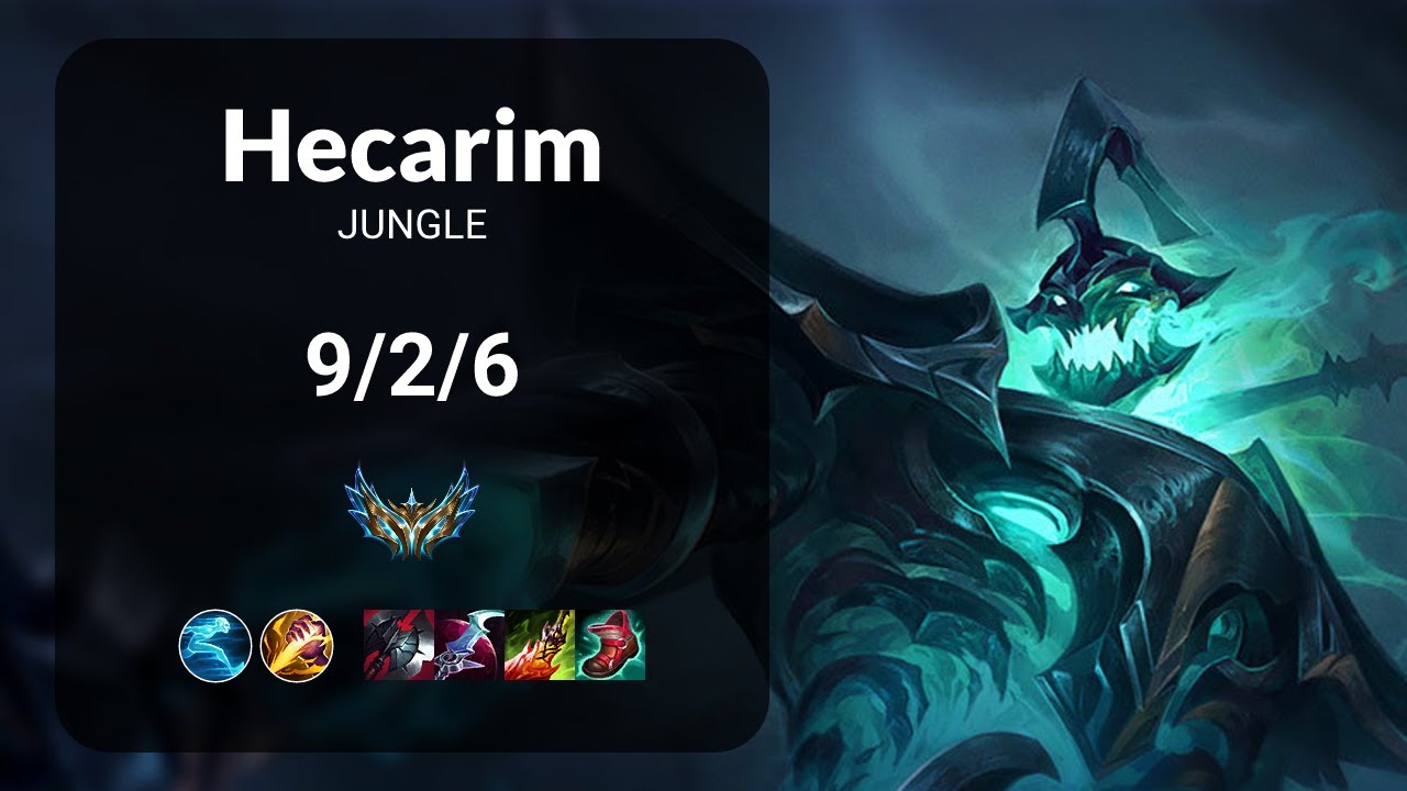 Hecarim vs Viego JUNGLE - KR CHALLENGER Patch 14.21
