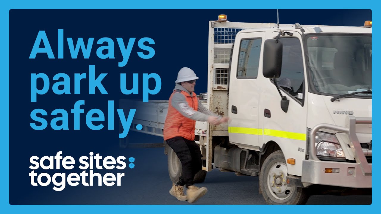 Always park up safely.