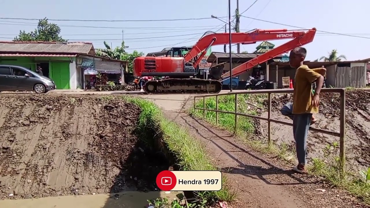 Wah SUdah sejauh ini.!! normalisasi sungai di cijengkol -Mantap luar biasa #kdm 