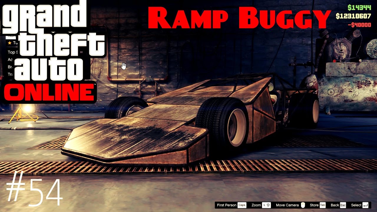 GTA 5 PC Online - Lietuviškai - Ep.54 Ramp Buggy!