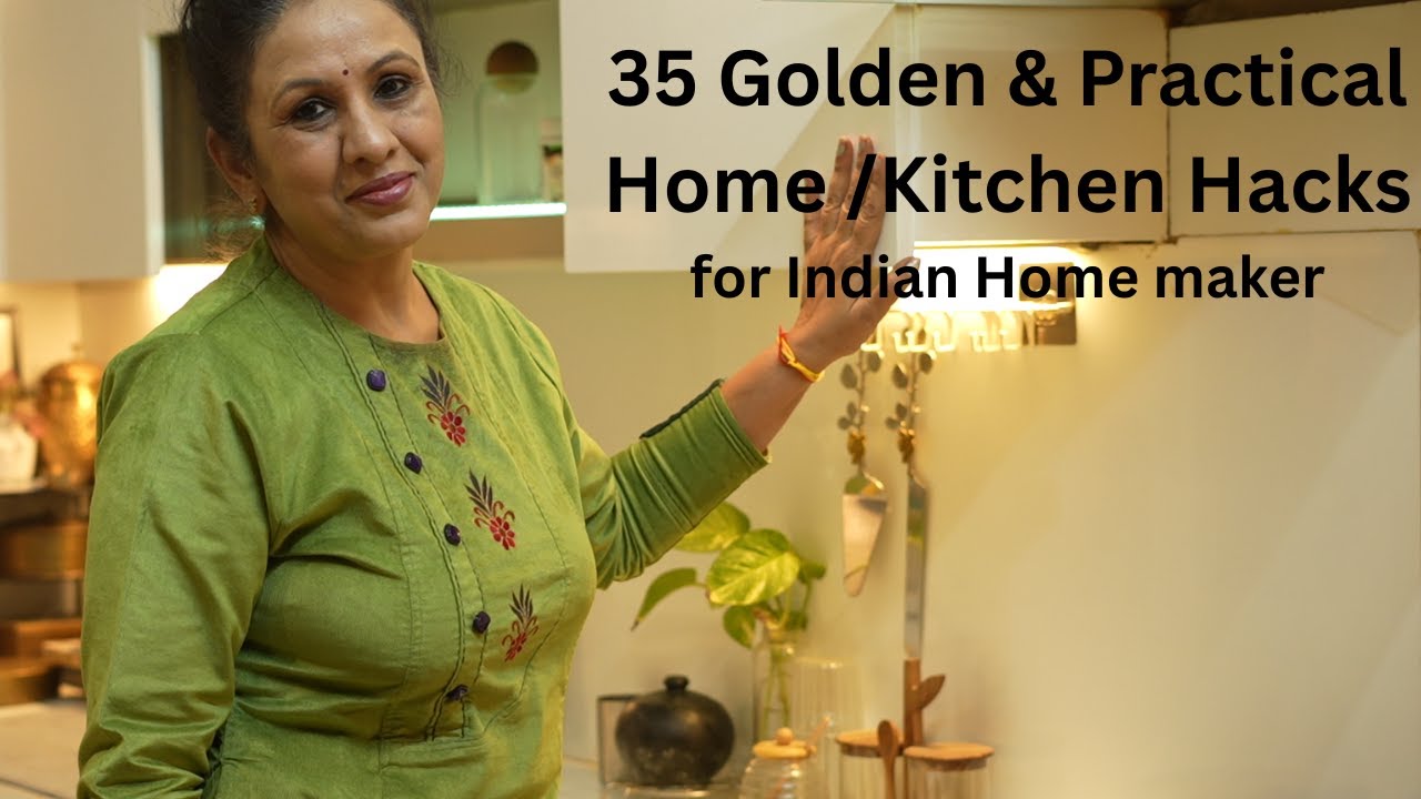 35 Daily Routine Home & Kitchen Hacks that Saves TIME  || Indian Home Maker Life Real & Practical