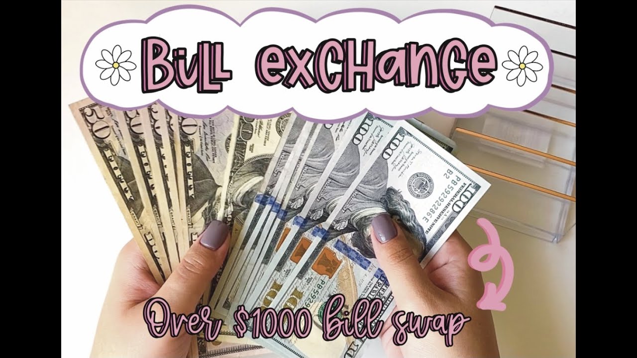 OVER $1000 BILL EXCHANGE | BIGGEST BILL EXCHANGE YET | CASH ENVELOPE SYSTEM | MAMABRITTBUDGETS