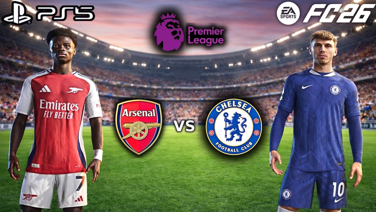 FC26 - Arsenal vs Chelsea | Premier League 25/26 Full Match | PS5 Gameplay { 4K60 } 