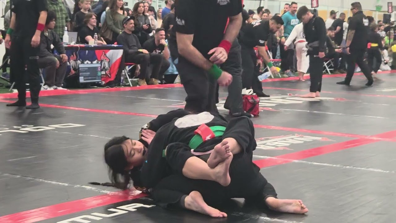 Victoria Mavrick gasses out in her last match. Outlasts for Gold NAGA 2/21/26