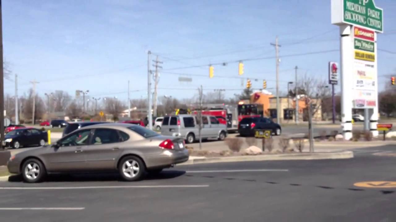 Indianapolis Fire Trucks Responding