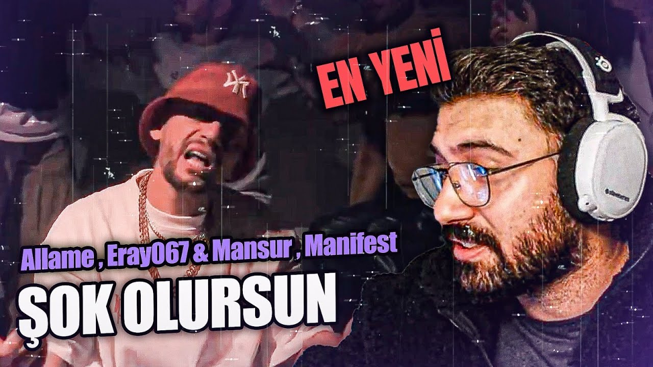 Bu Üçleme Sert Geldi | Allame, Yaramaz & Manifest Amatör Reaction