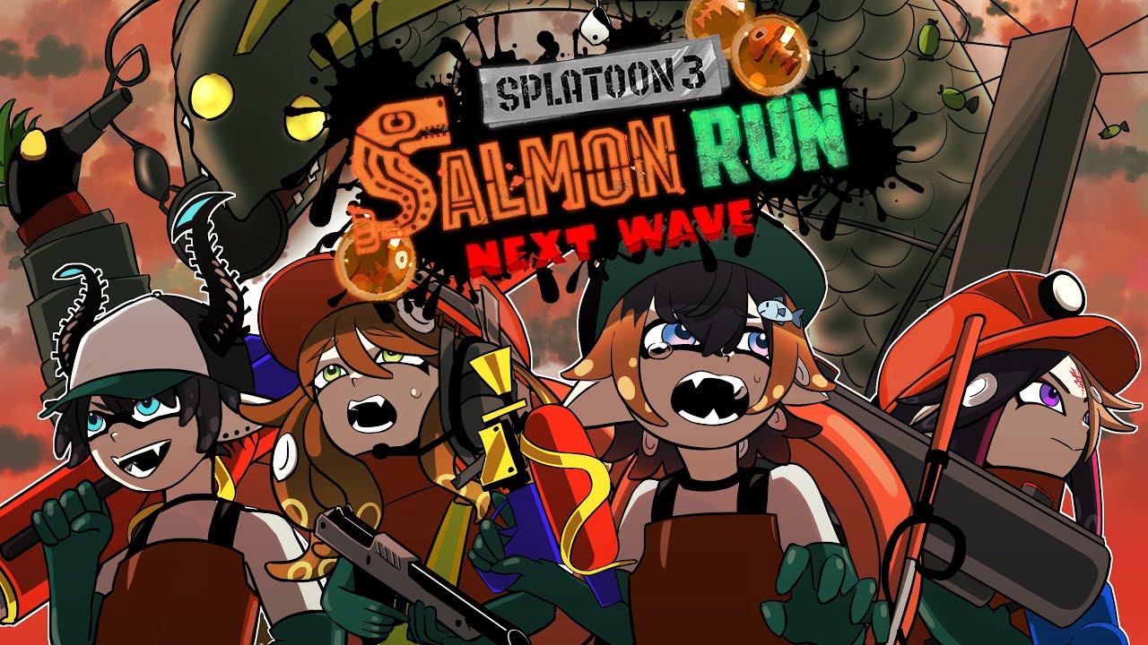 splatoon salmon runnnnnnnnnnn! 【NIJISANJI EN | Shu Yamino】