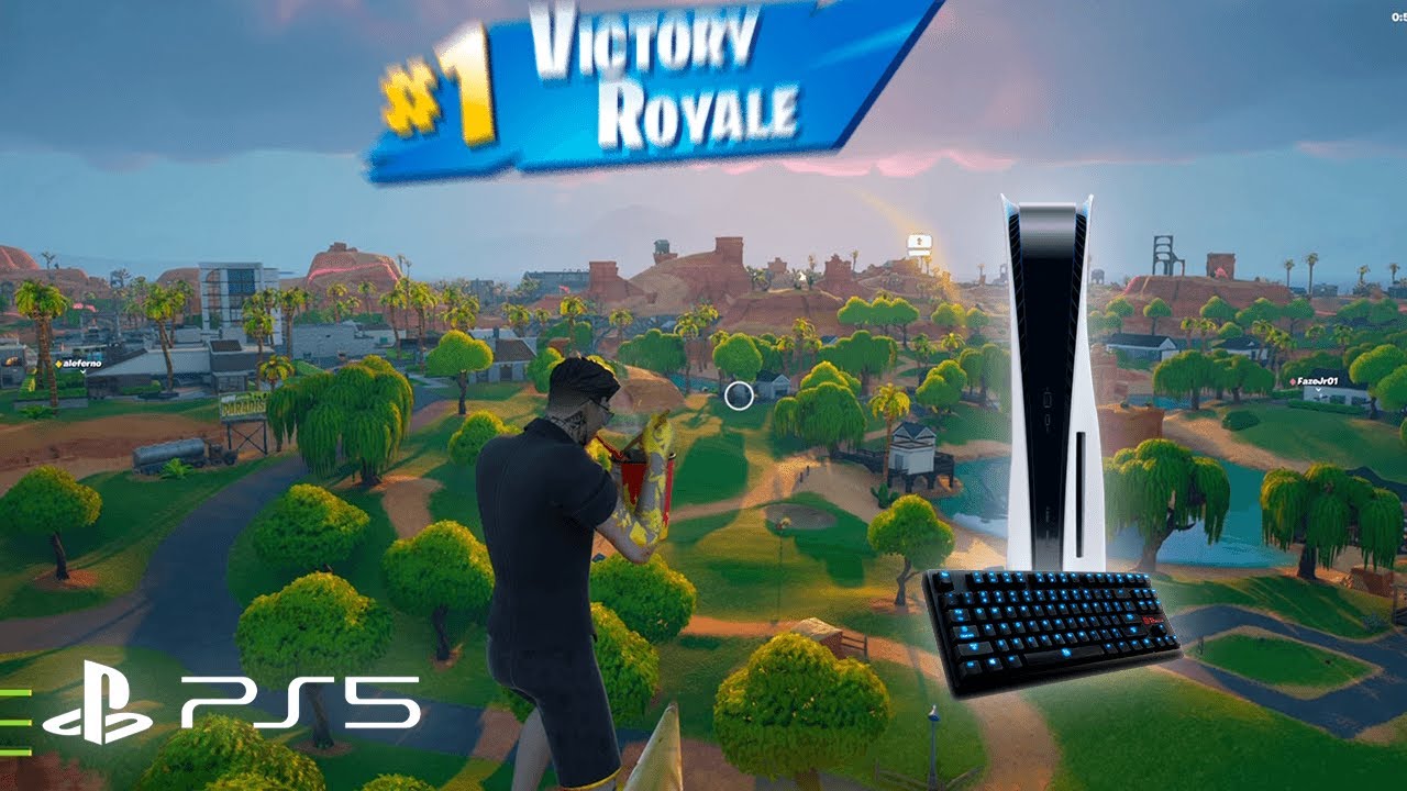 Fortnite en PS5: Gameplay a 1080p  | Primera partida