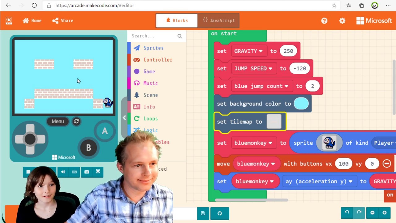 MakeCode Arcade Beginner - Smash Buddies Part 1