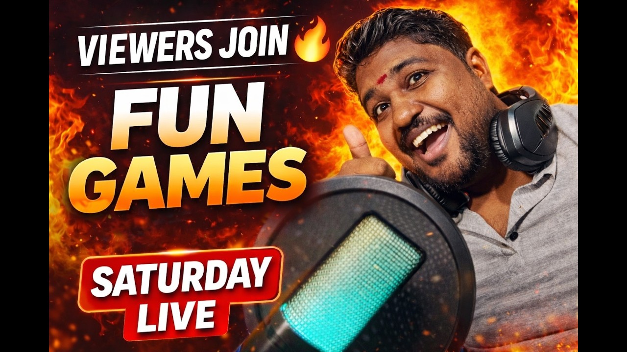 🔥 Saturday Special LIVE | Fun Games With Friends & Viewers | VTS Gaming