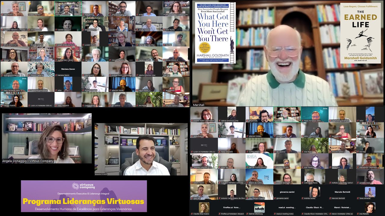 Virtuous Leadership Program: a conversation with Marshall Goldsmith, #1 executive coach of the world
