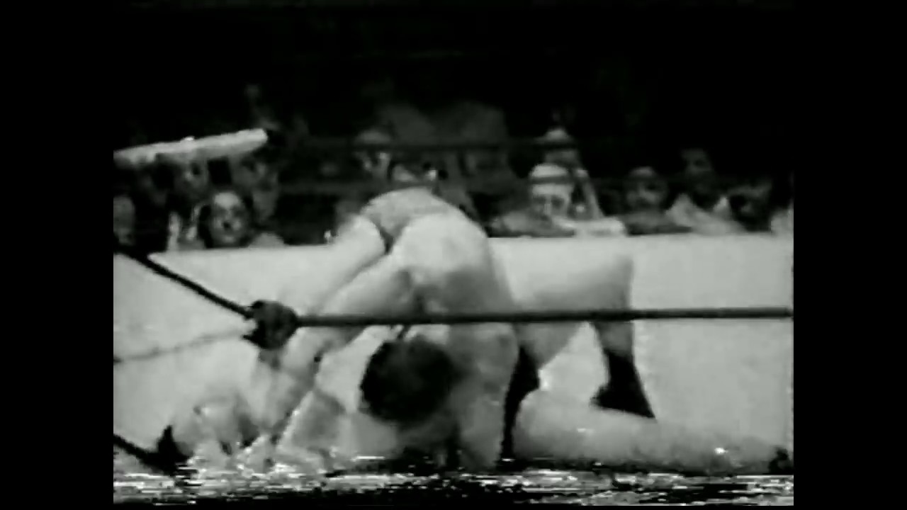 Dangerous Danny McShain vs Gino Garibaldi 1950s Los Angeles professional wrestling
