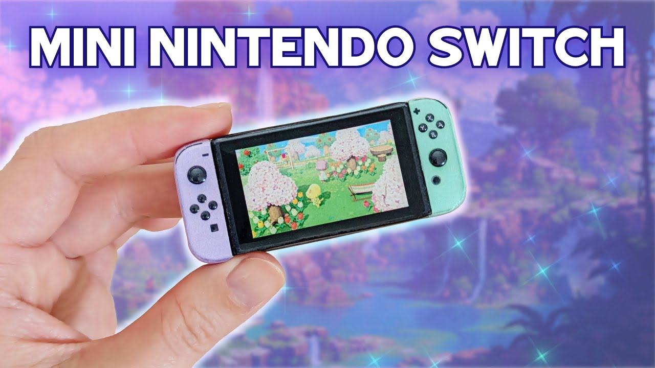 I Made a Mini Nintendo Switch! Easy Crafting Tutorial