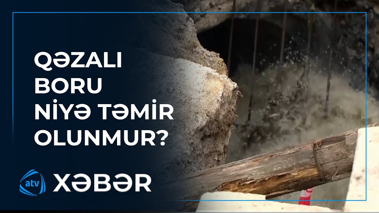 Təhlükəyə çevrilən su kollektoru