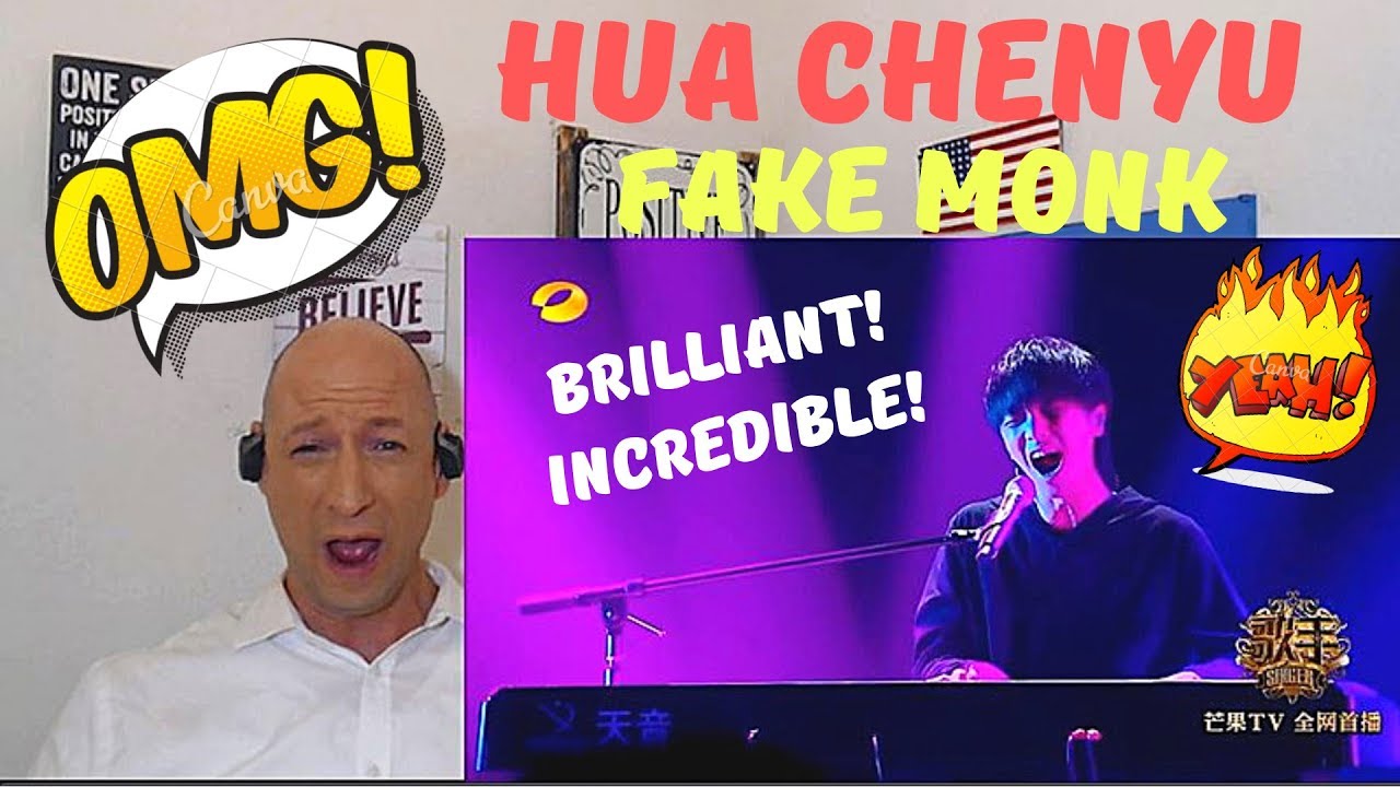 HUA CHENYU (華晨宇) - FAKE MONK (Chinese Subtitles) | JKREACTIONS | REACTiON - BRILLIANT!