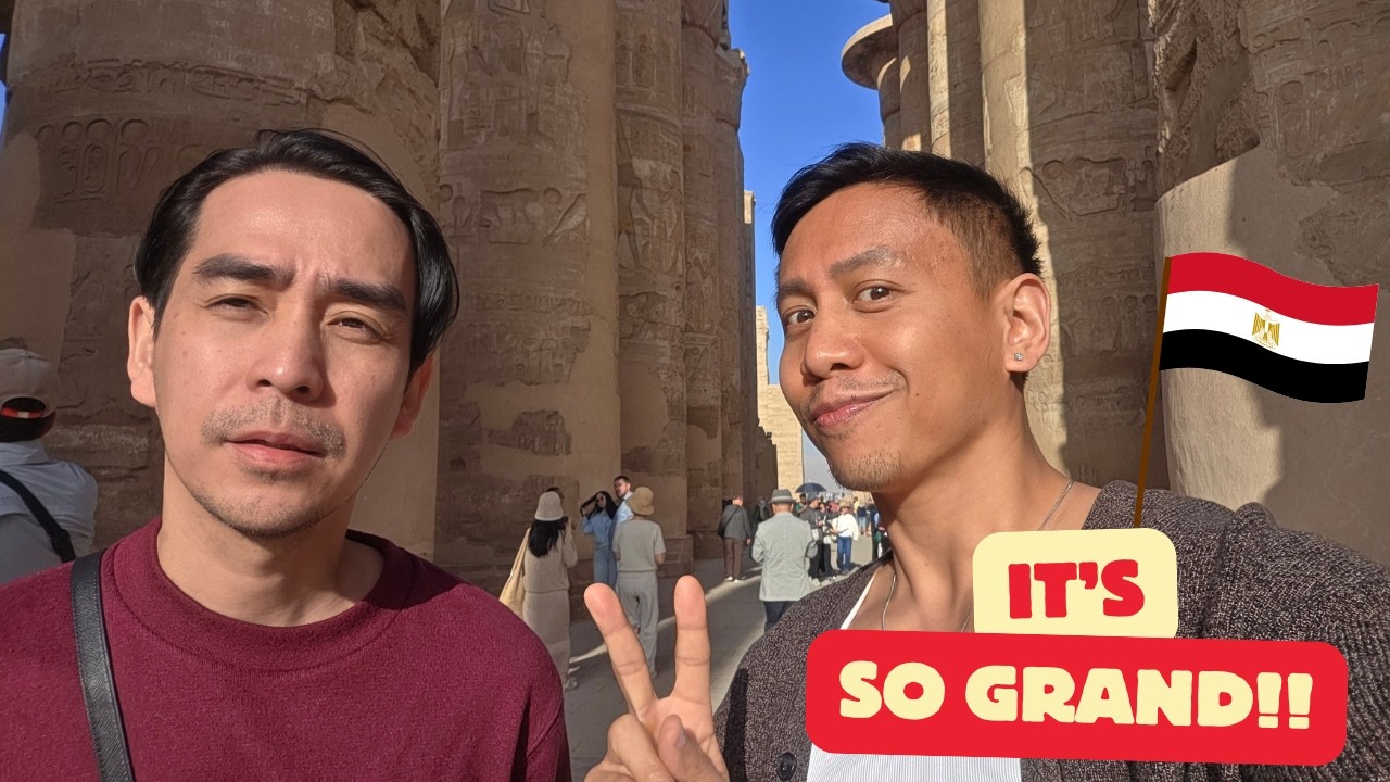 Visiting The Most Beautiful Temples in Egypt (City of Luxor) 🇪🇬 | Vlog #1870