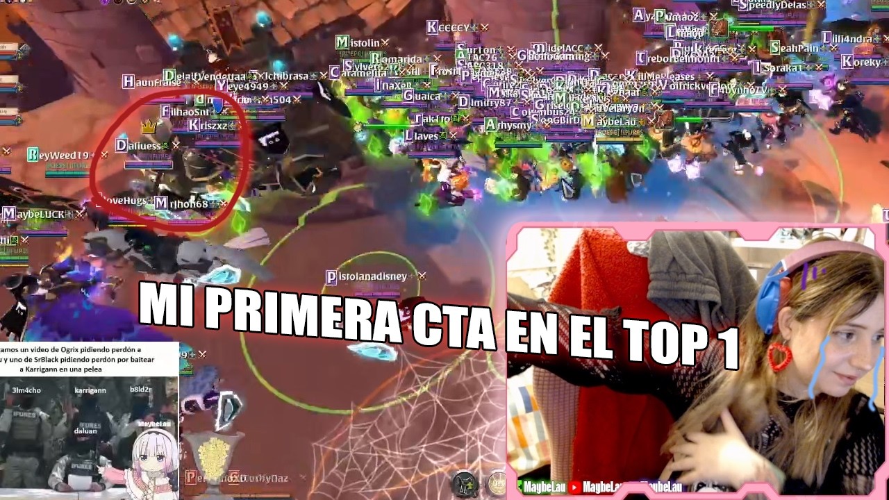 MI PRIMERA CTA EN IFures (TOP 1) CON DALIUESS COMO CALLER… TERMINÉ LLORANDO 😭 | Albion Online