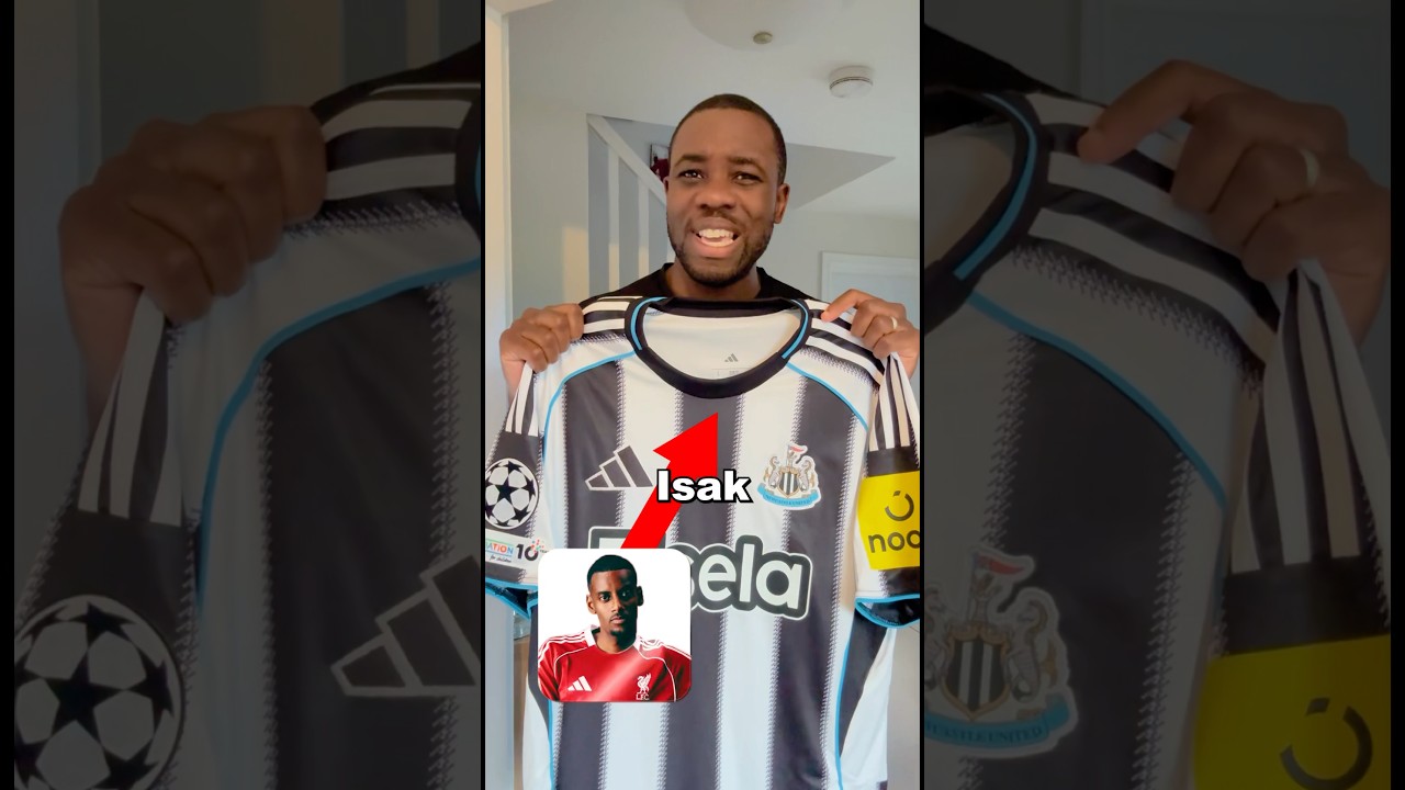 Will Newcastle Let Me Put Isak On Their Football Shirt?