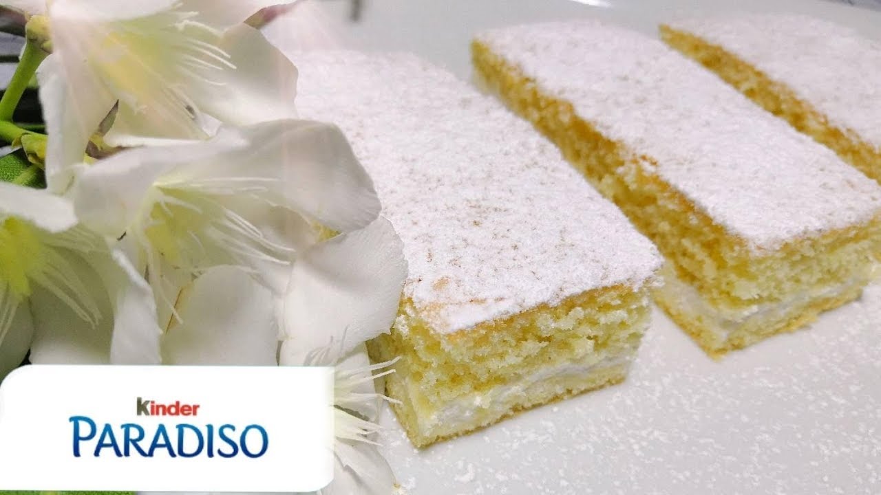 Kinder Paradiso fatto in casa /semplice e veloce