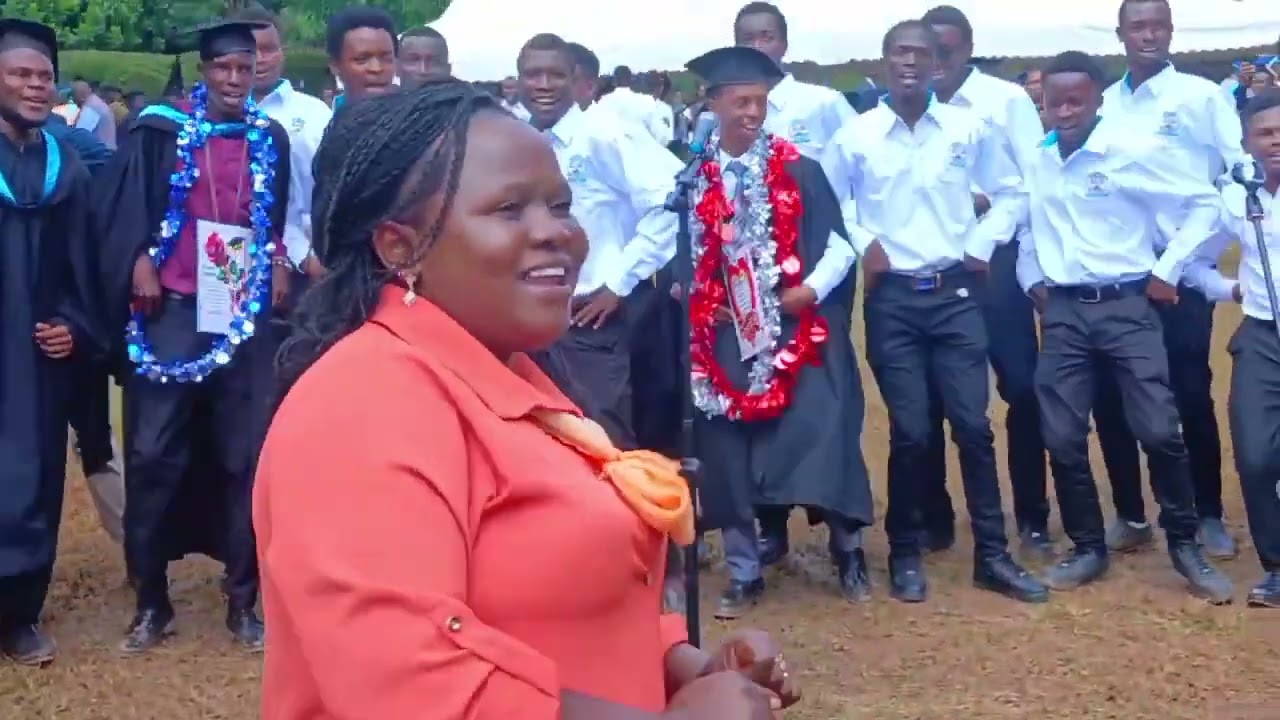 Maseno University choir performing Mukangala.