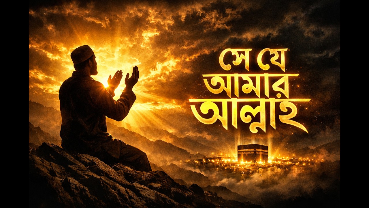 “When Life Hurts, Only Allah | সে যে আমার আল্লাহ |Heart Touching Islamic Ghazal .