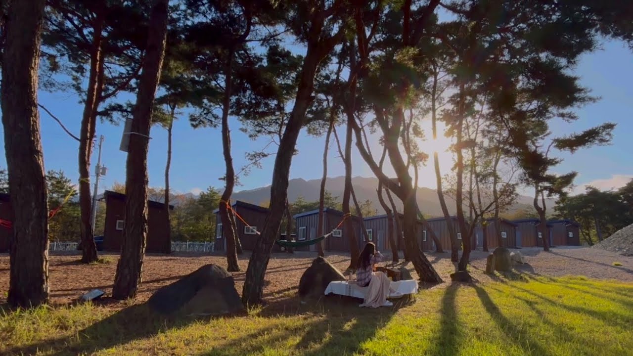 숙소 앞 캠핑하기🏡 | 대창떡볶이, 바지락 칼국수와 막걸리 | 솔로캠핑 | 캠핑 브이로그 | 매월당 | 전북 남원 오늘은 힐링센터