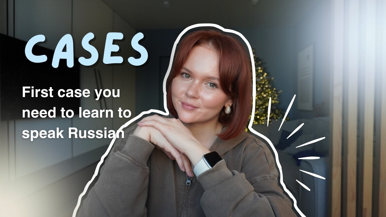 If you want to use cases correctly in Russian that's where you start | Russian for A1-A2 learners
