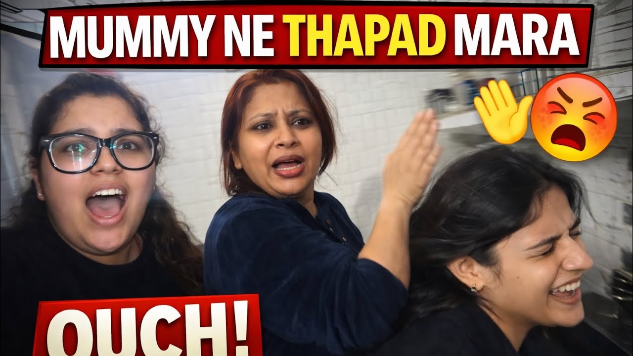bohot maja aya vrinda ke jab thapad pdda😂😂 chhavisharma 