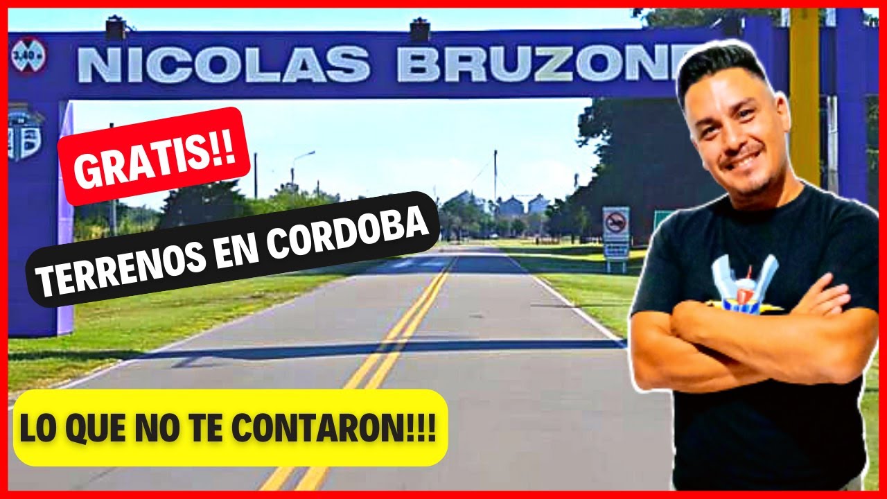 🔴En este Pueblo de C&oacute;rdoba, Te REGALAN Lotes y Terrenos  para que Vivas @maxiromano-contactoarg