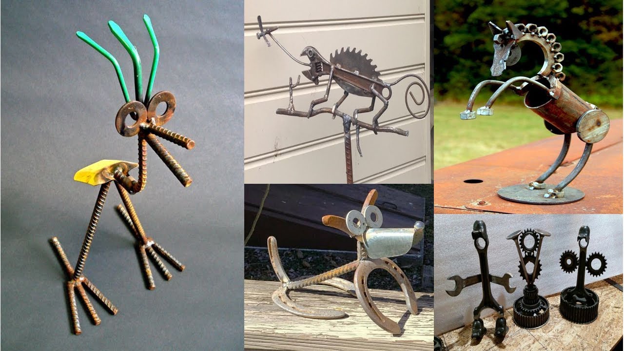 100+ diy scrape metal welding project |  metalworking ideas | #weldingprojects #beginners