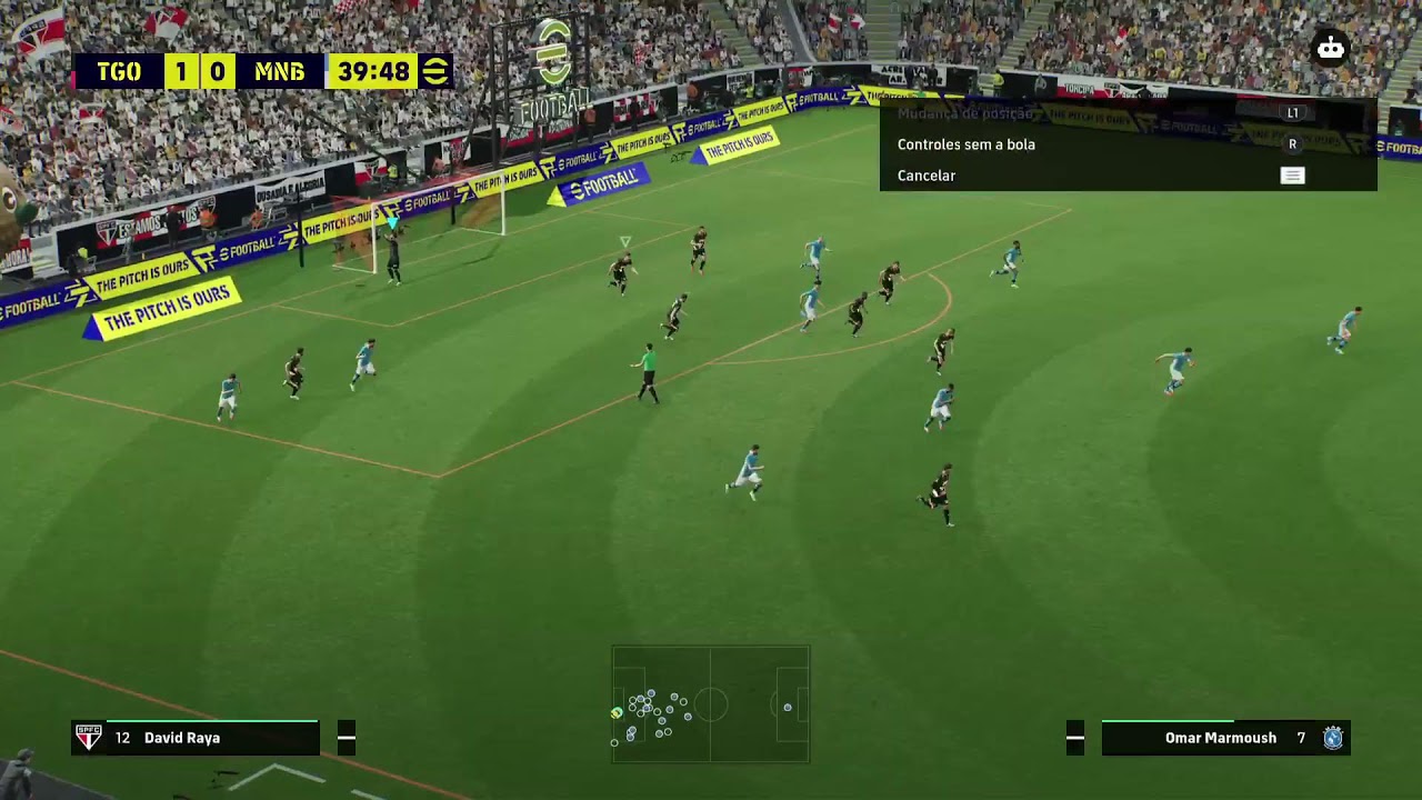 Efootball 2026🇧🇷 GAMEPLAY Só encosta! Marcha! Daqui Só agradece!