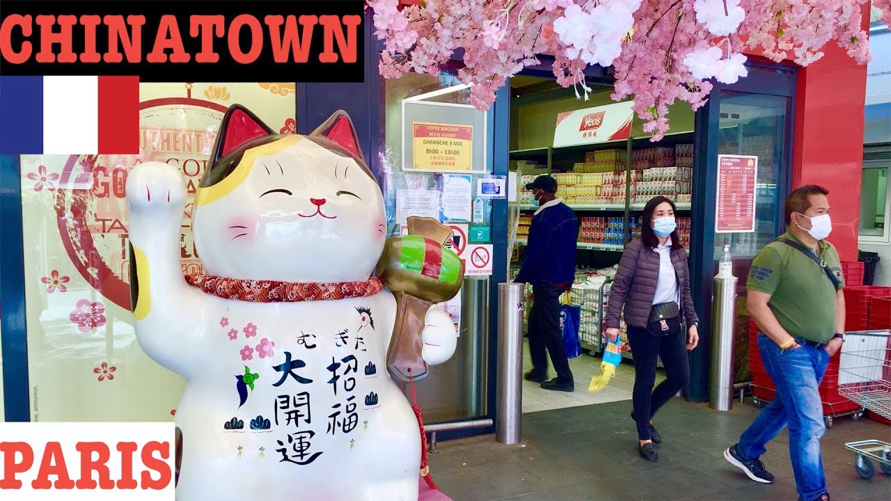 🇫🇷 PARIS : Walking tour in Chinatown(13th arrondissement)