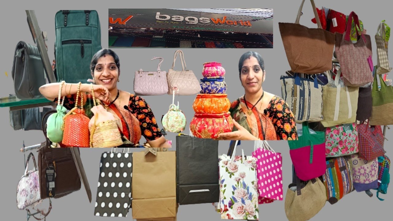 50మొదలుకుని10000ల వరకు అన్నిరకాల bags,potlis,travellingbags,schoolbags,jutebags, jewellery pouches.