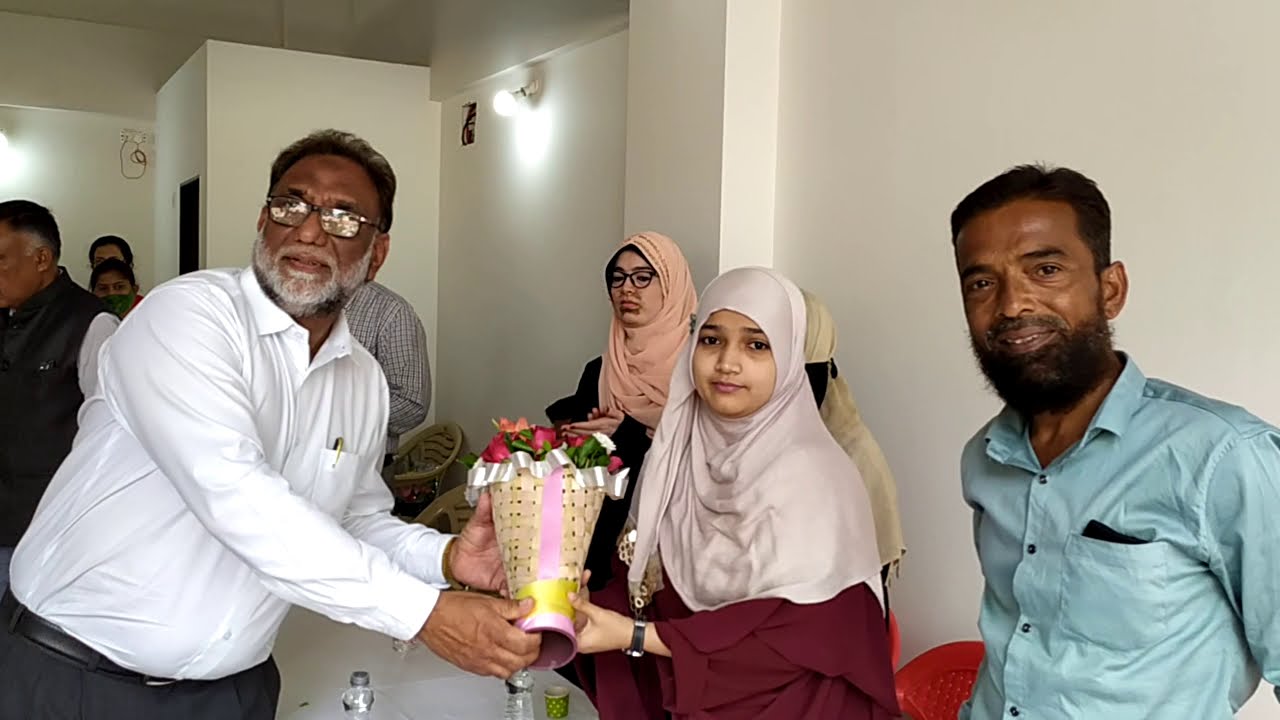 Zarin Khan ,All India Topper in CA Intermediate .Full video
