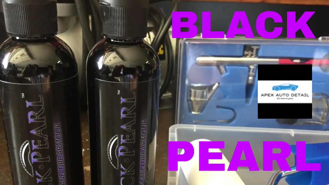 BLACK PEARL Trim & Tire Armour!!! Crushes conventional oil-based dressings!!