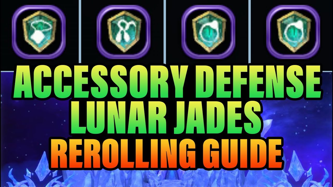 Rerolling Guide for Accessory Defense Lunar Eclipse Dragon Jades | Dragon Nest SEA