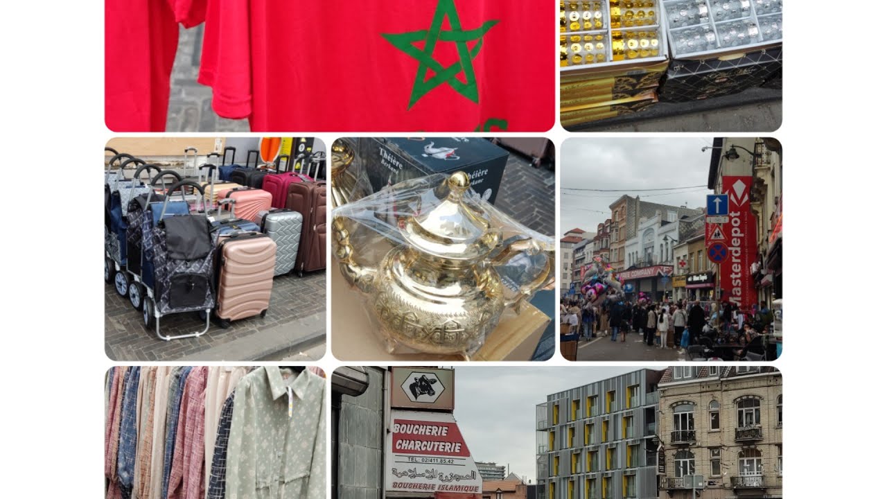 Braderie à Chaussé de Gand Molenbeek 🇧🇪