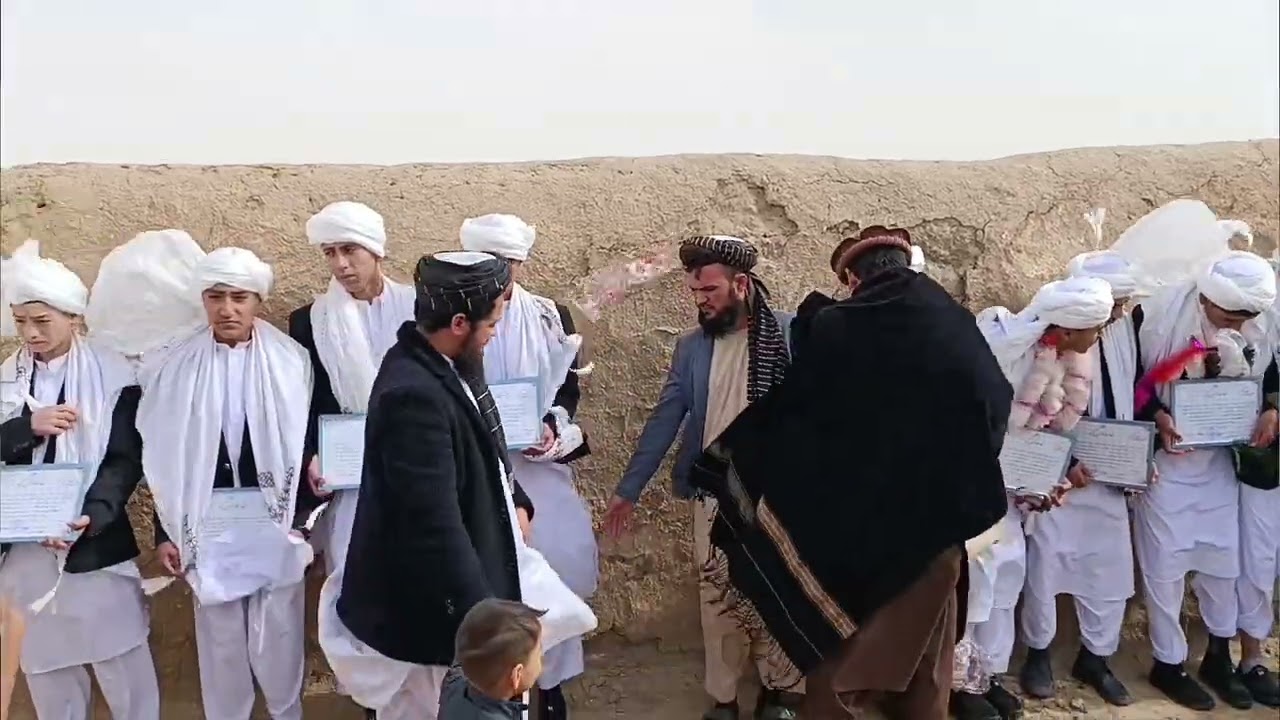 دستاربنده مدرسه عثمانیه قریه چهل مرد