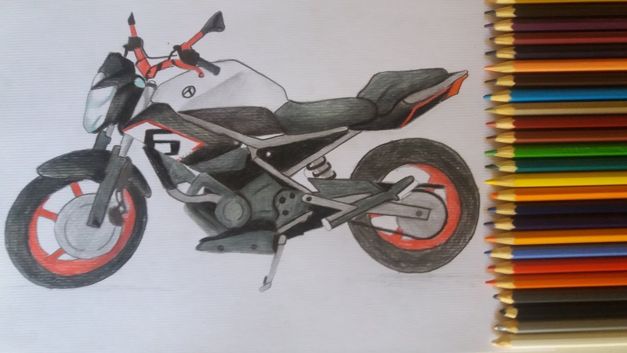 DESENHANDO UMA XJ6 PASSO A PASSO!!