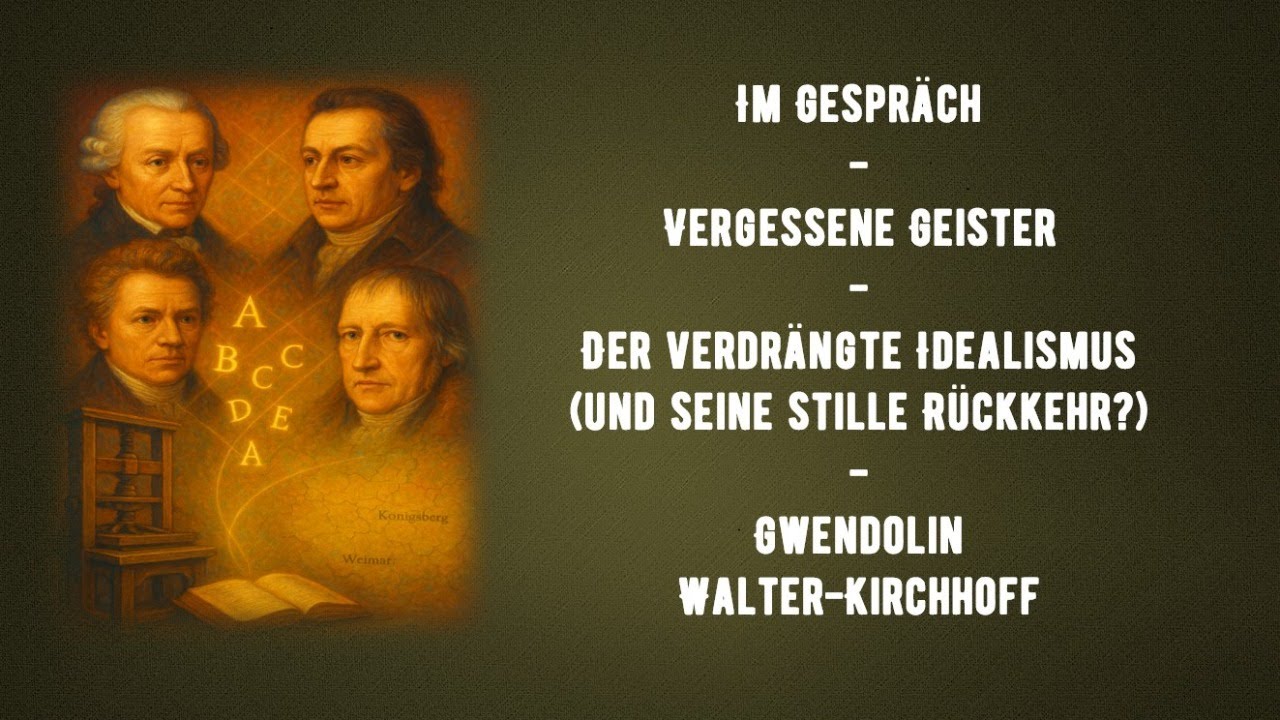 Im Gespr&auml;ch - Vergessene Geister  - Der verdr&auml;ngte Idealismus   - Gwendolin Walter-Kirchhoff