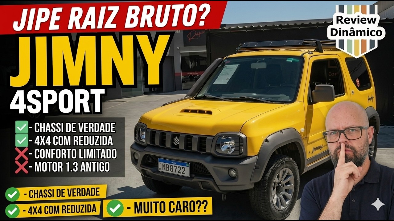 Suzuki Jimny 2020 é bom no dia a dia e no off-road?