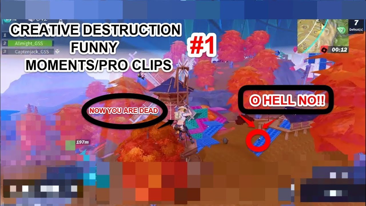 Creative Destruction Funny Moments/PRO clips #1 (PC)