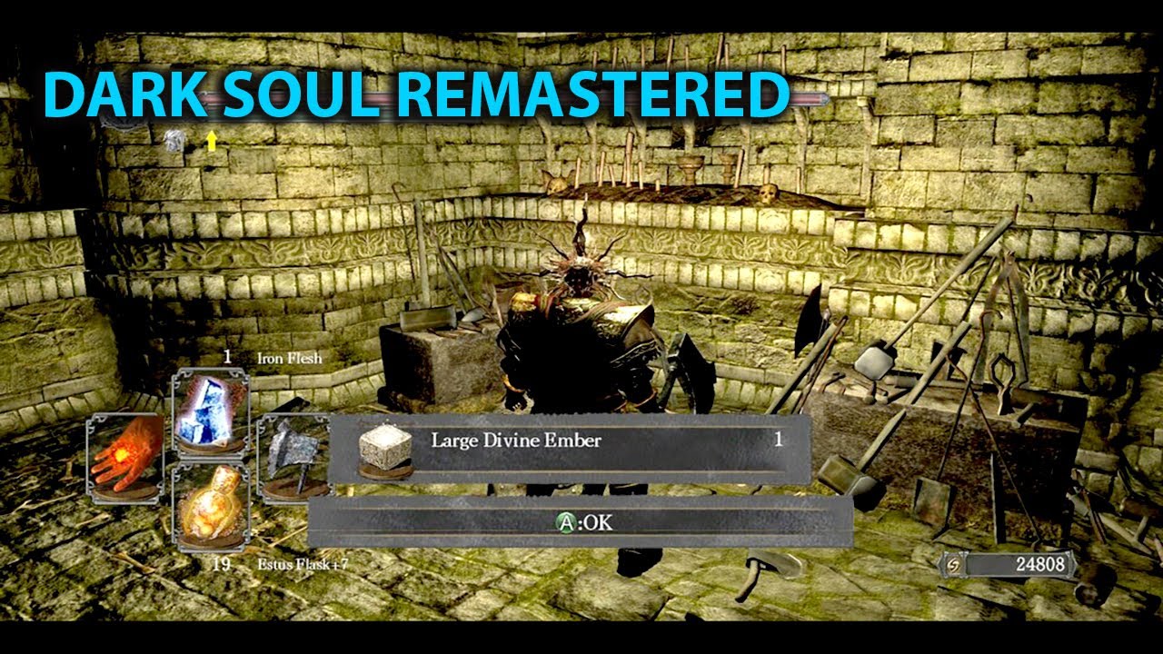 Dark Soul Remastered (Large Divine Ember) Location