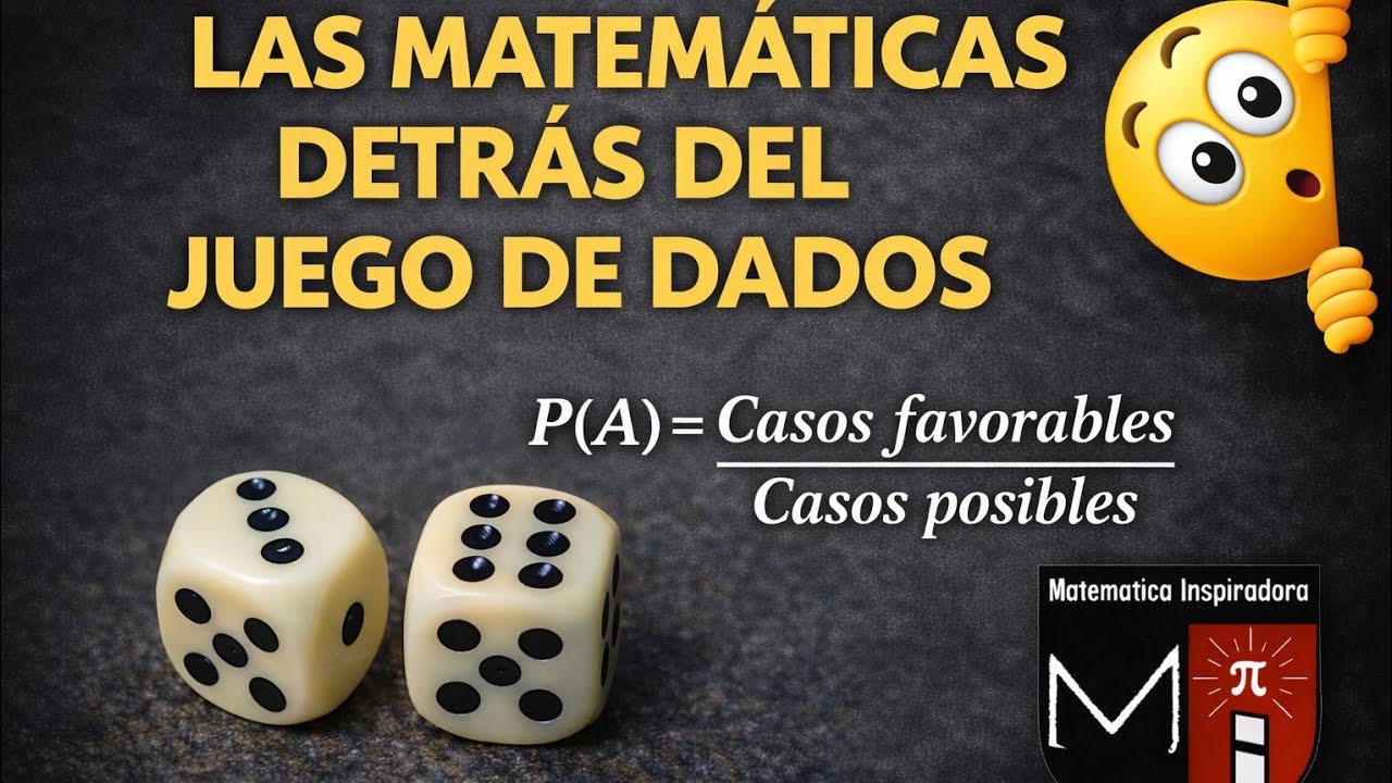Las Matemáticas detrás del juego de dados#juegosdeazar #dominos #gedmath #probabilidad #laplace