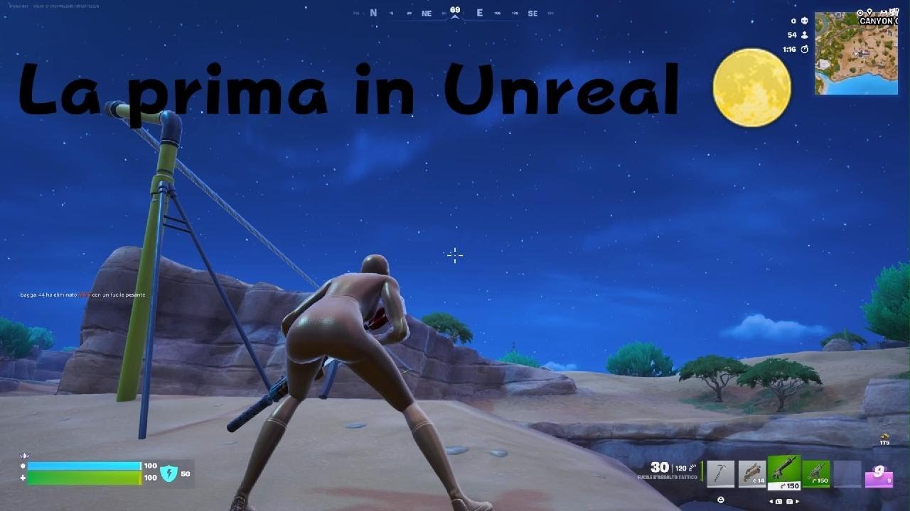 La prima in Unreal 🌕