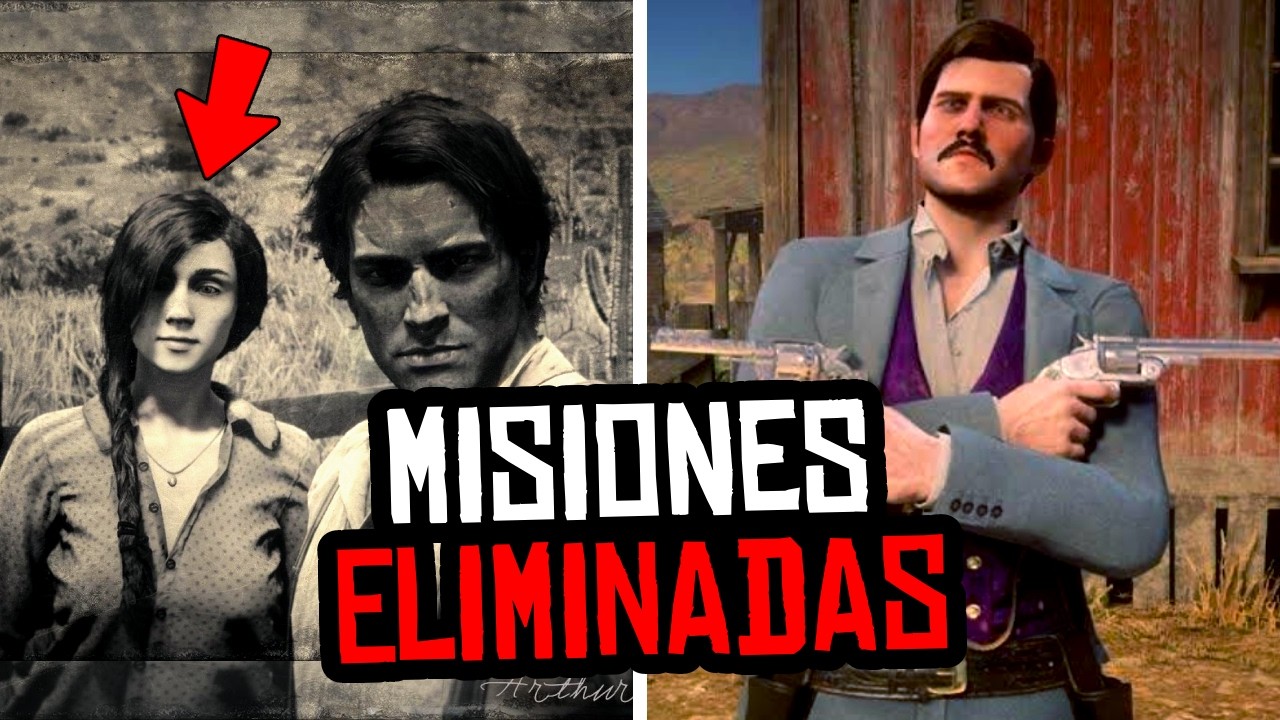 TODAS Las MISIONES ELIMINADAS De Red Dead Redemption 2