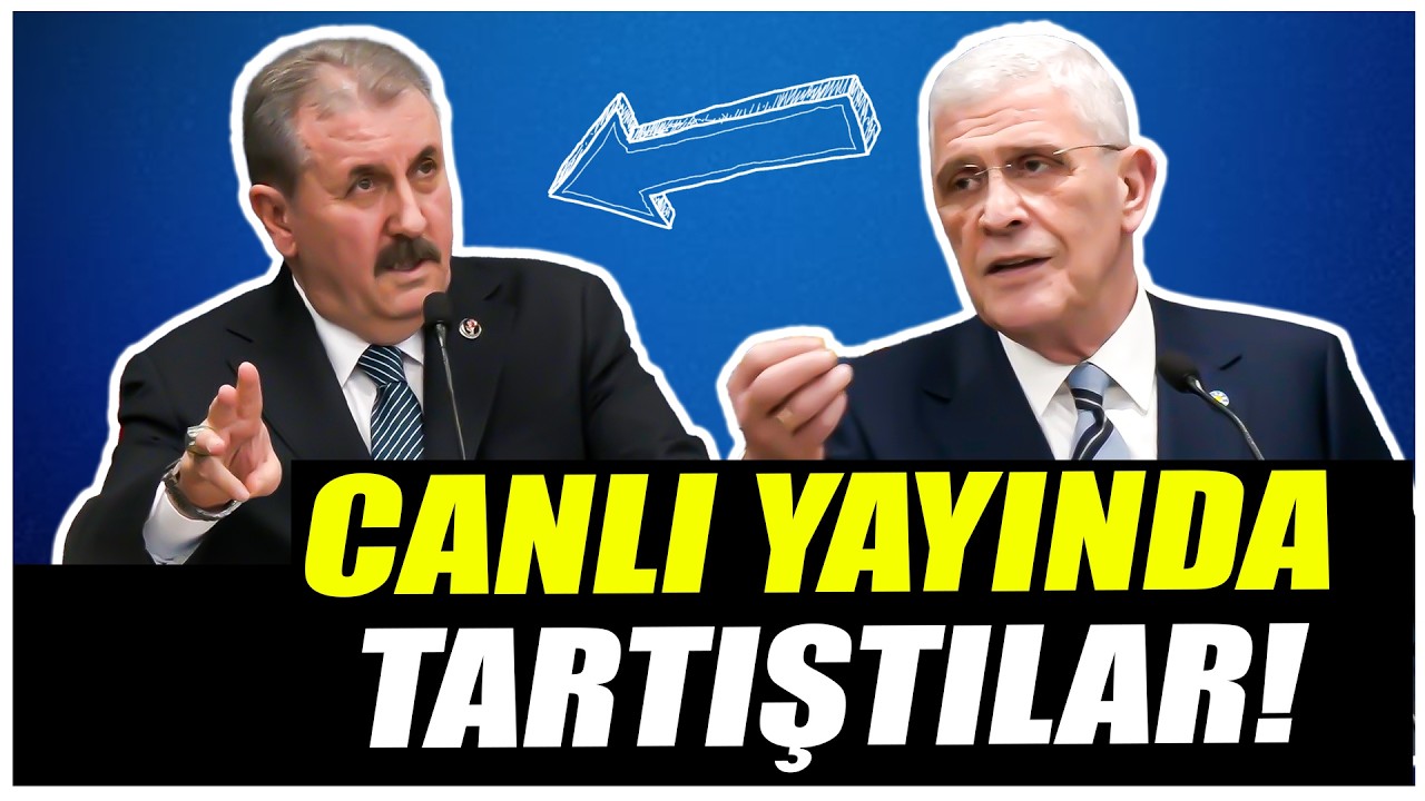 Müsavat Dervişoğlu ile Mustafa Destici’yi ikiye bölen sorular Canlı yayında tartışma çıktı!